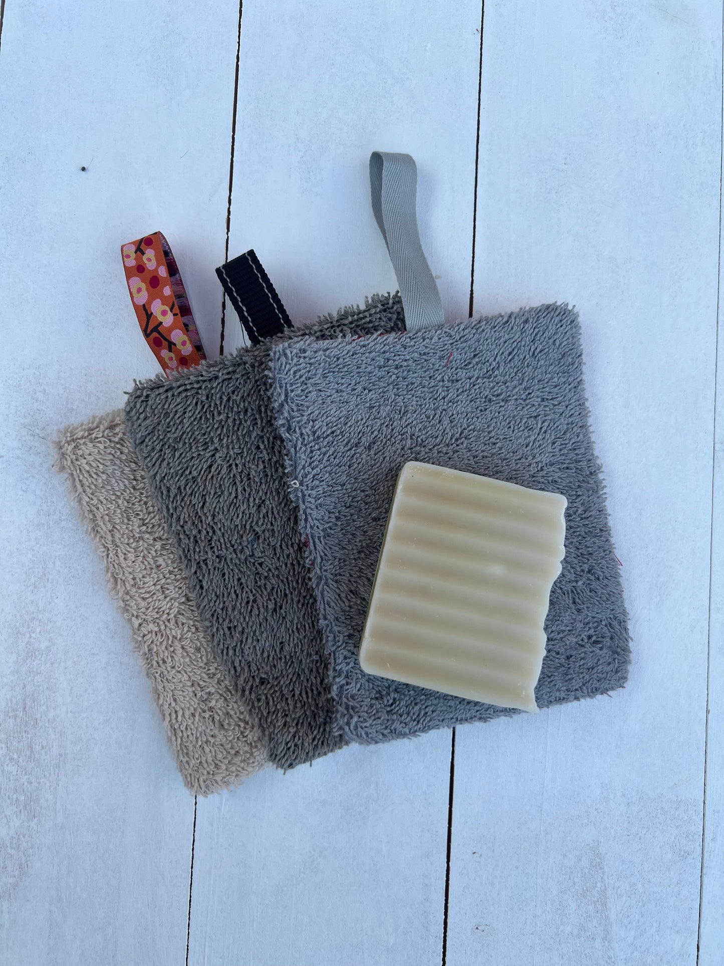 Seifensäckchen aus Frottee