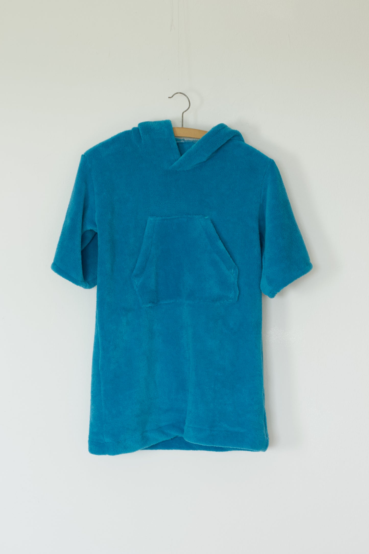 Kinderponcho aus Kuschelfleece