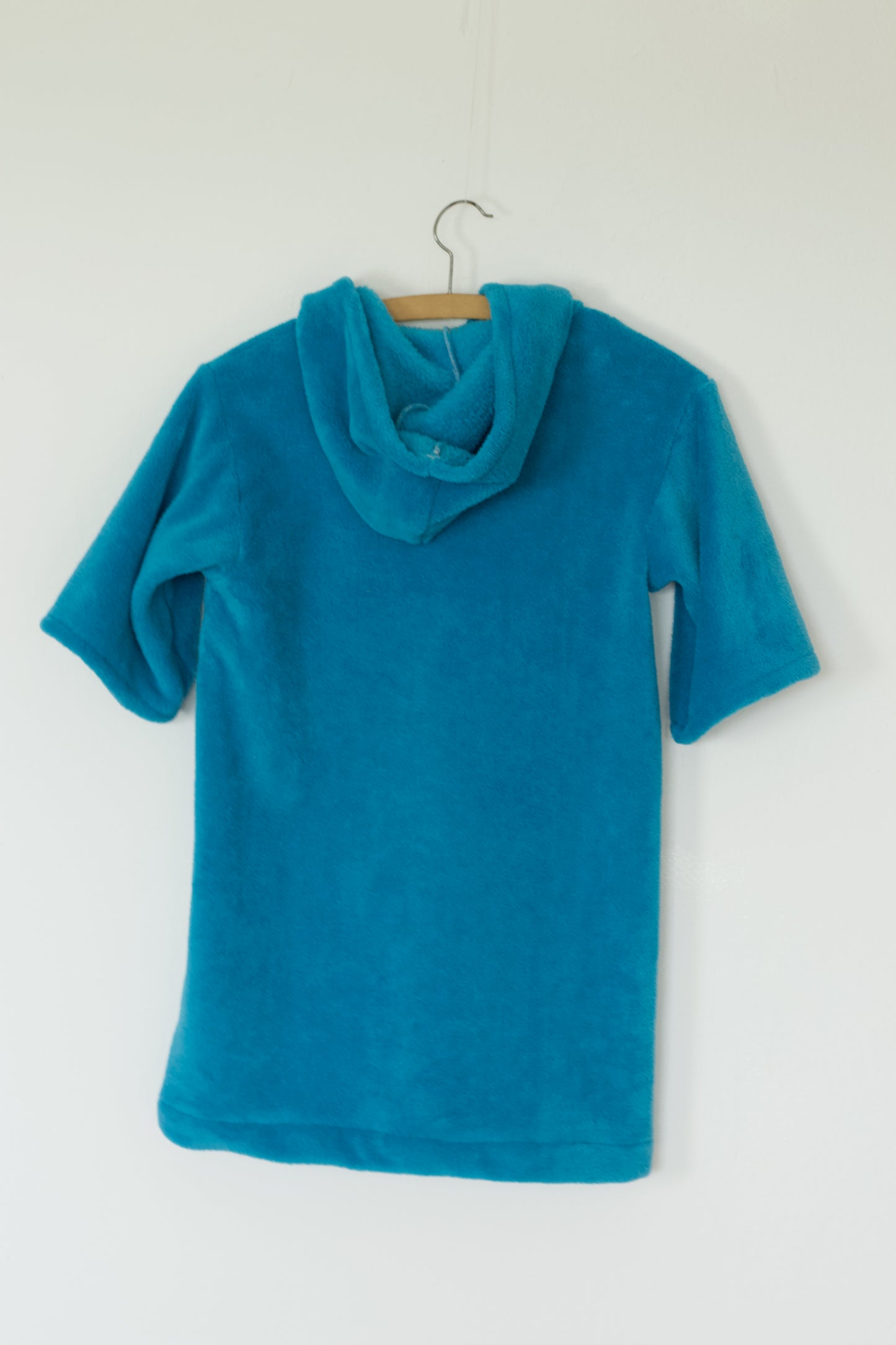 Kinderponcho aus Kuschelfleece