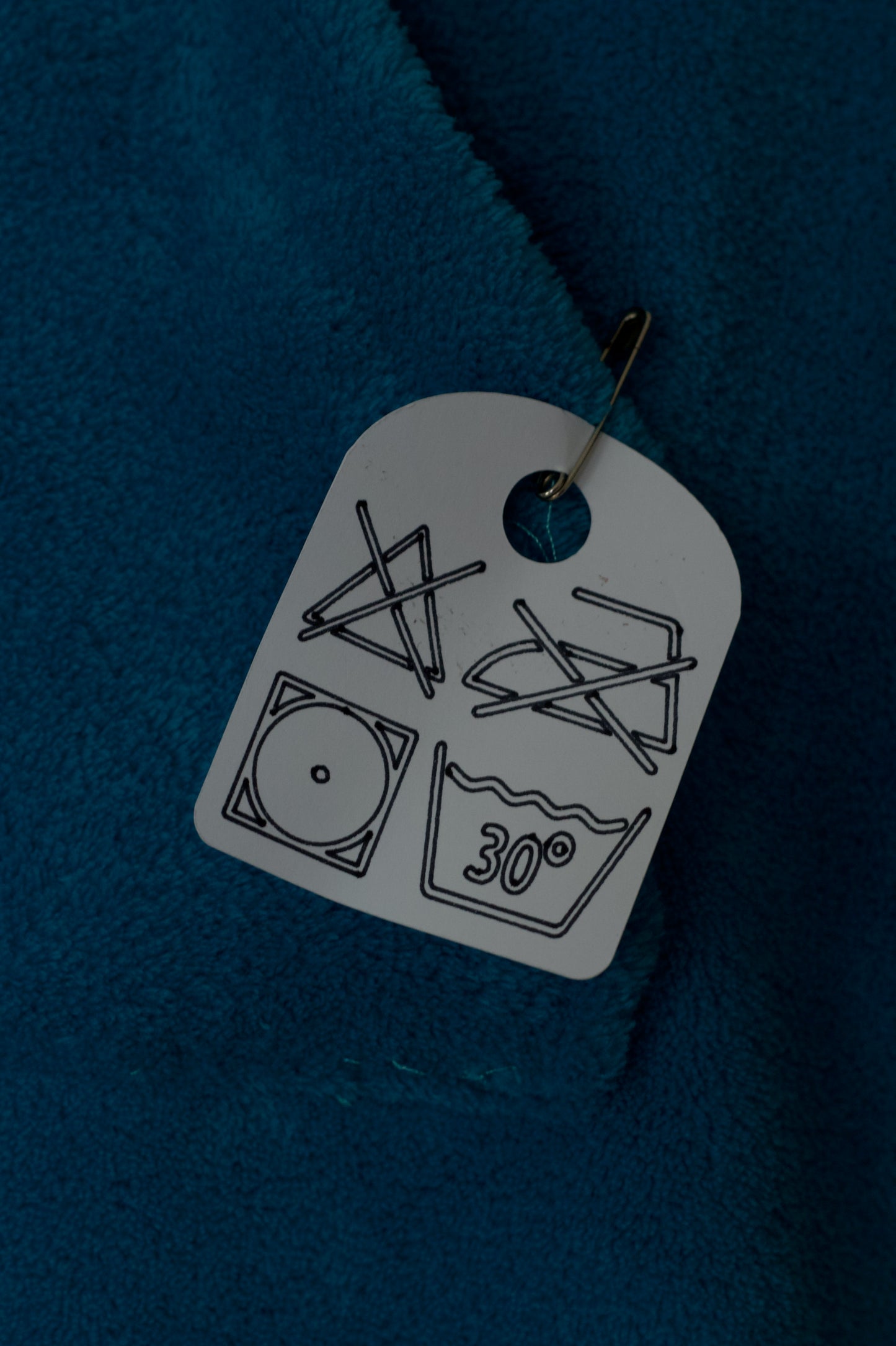 Kinderponcho aus Kuschelfleece