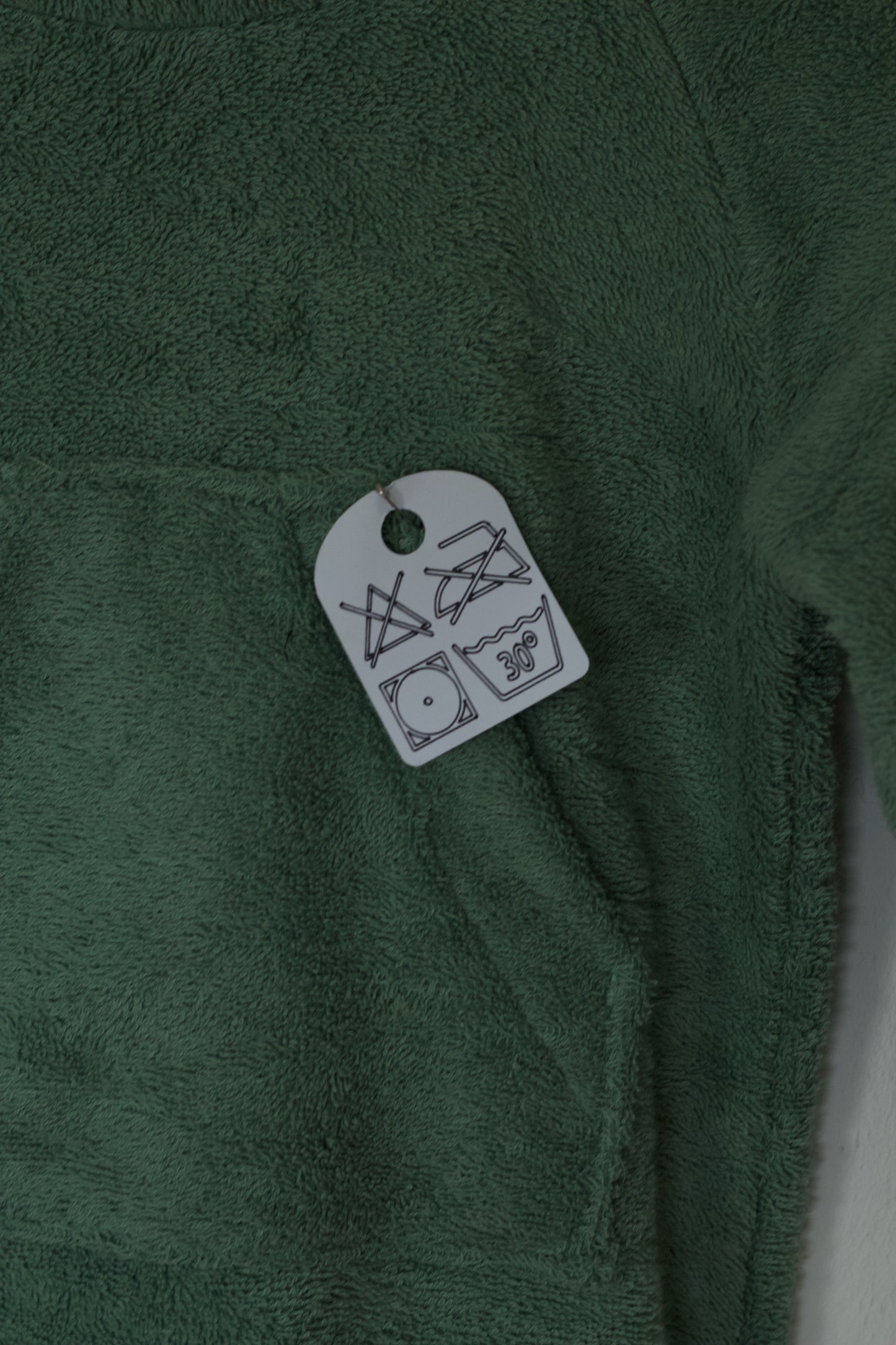 Lindgrüner Badeponcho für Kinder