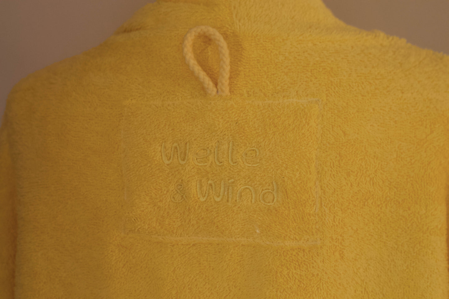 zweifarbiger Surf-/Badeponcho in XL