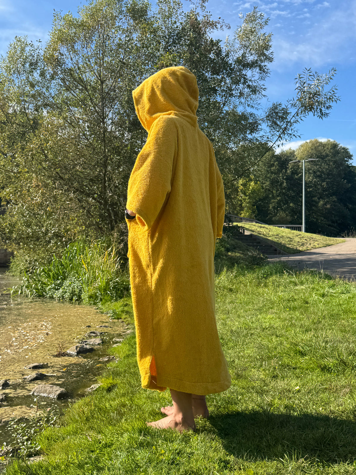 Surf-/Badeponcho - Sonnengelb