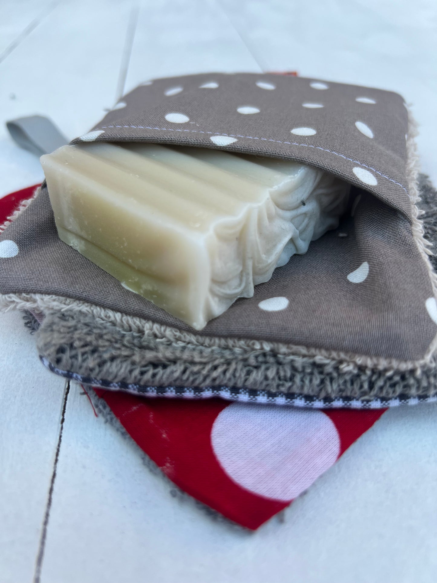 Seifensäckchen aus Frottee