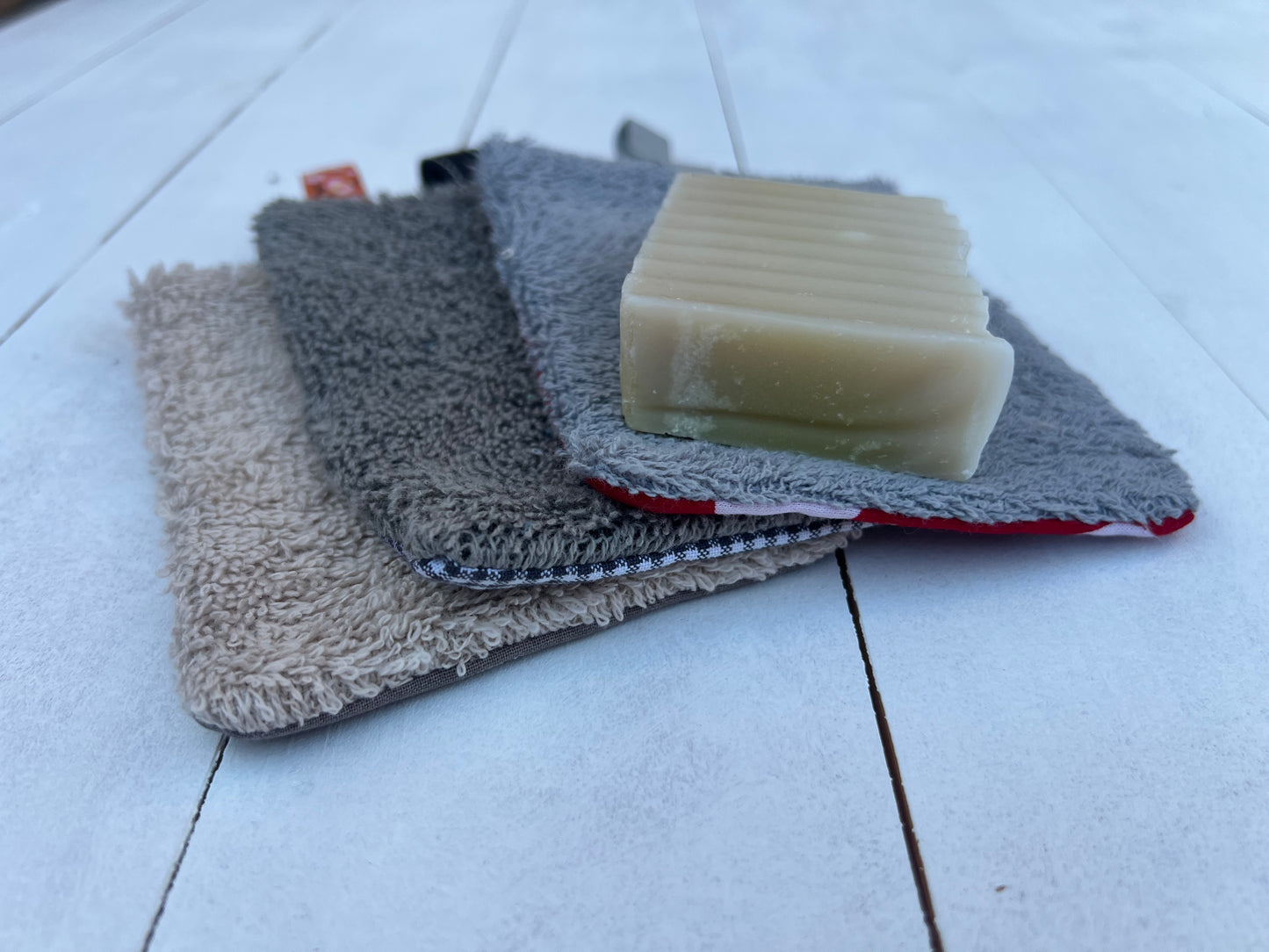 Seifensäckchen aus Frottee