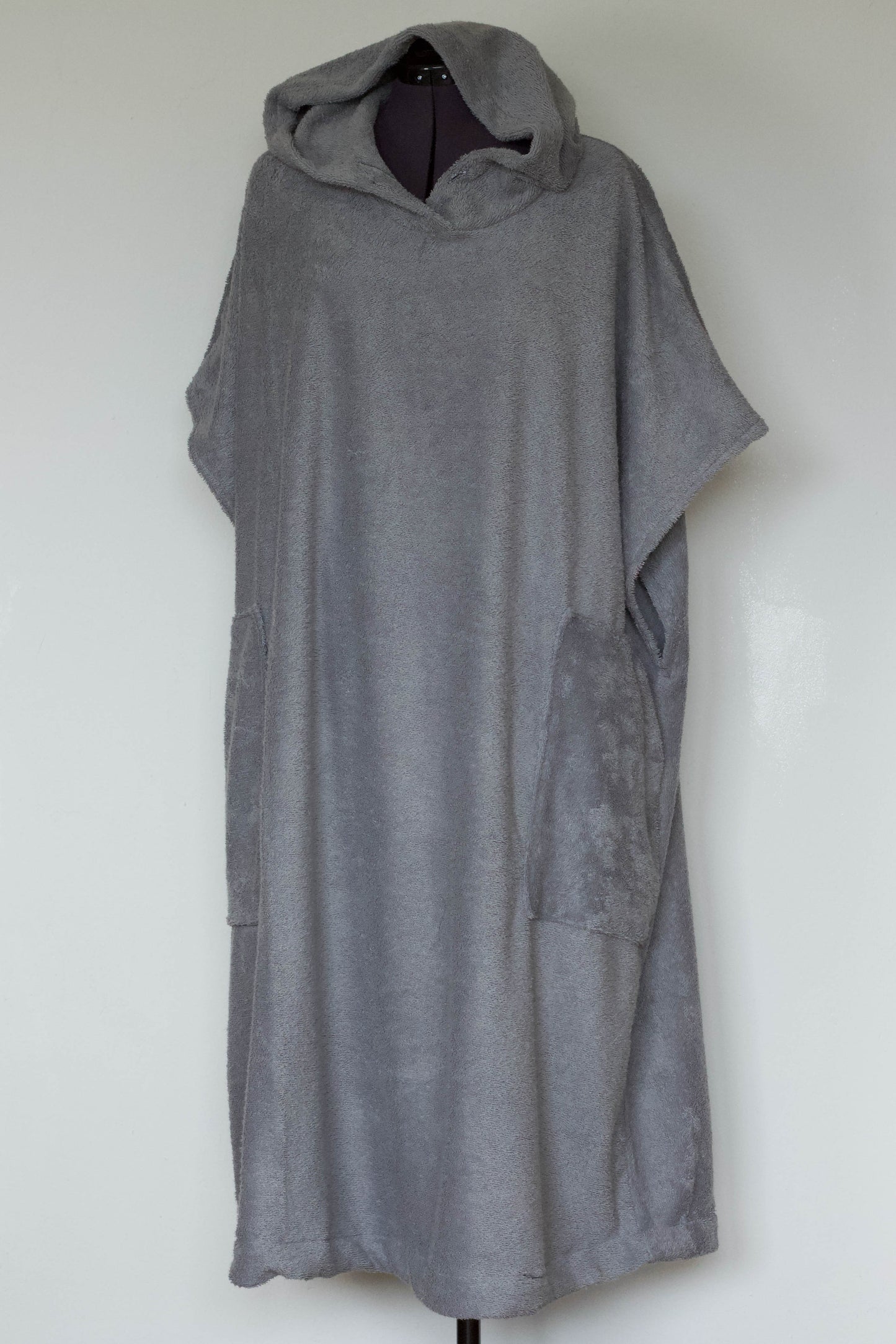 Surf-Poncho hellgrau (unisex)