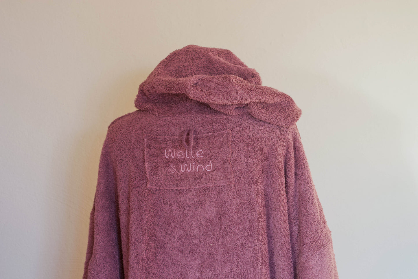 Surf-/Badeponcho unifarben (Mauve) XL (leider gerade ausverkauft)