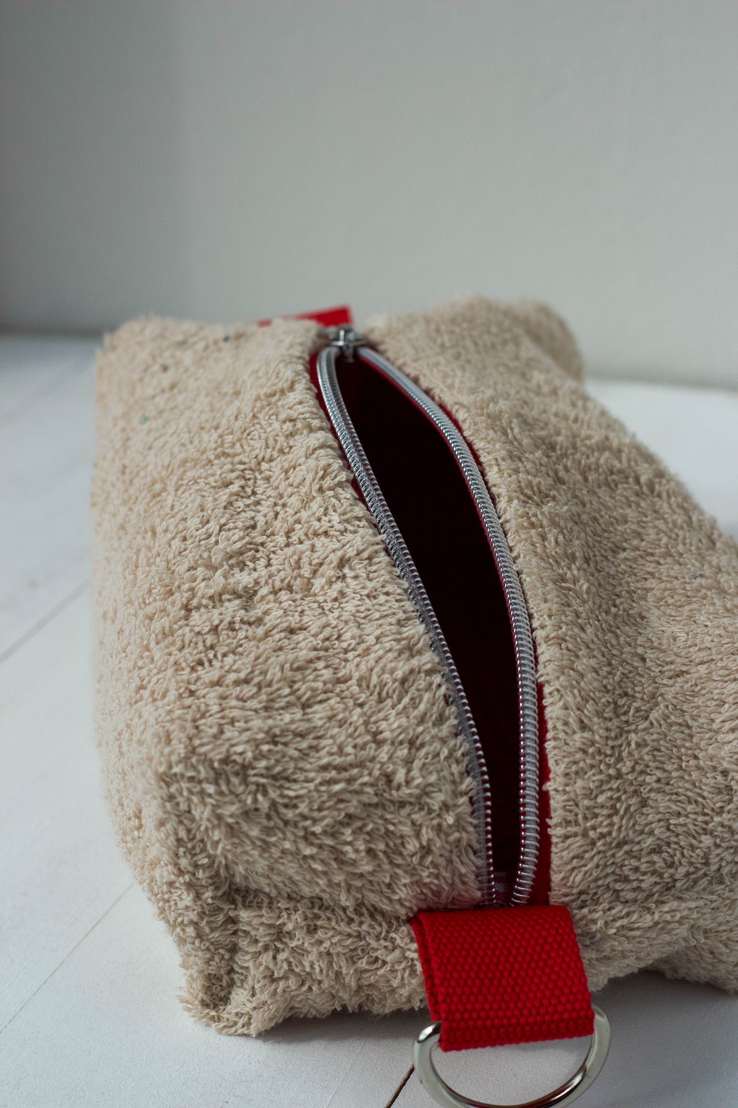 Boxy Bag - Kulturbeutel aus Frottee