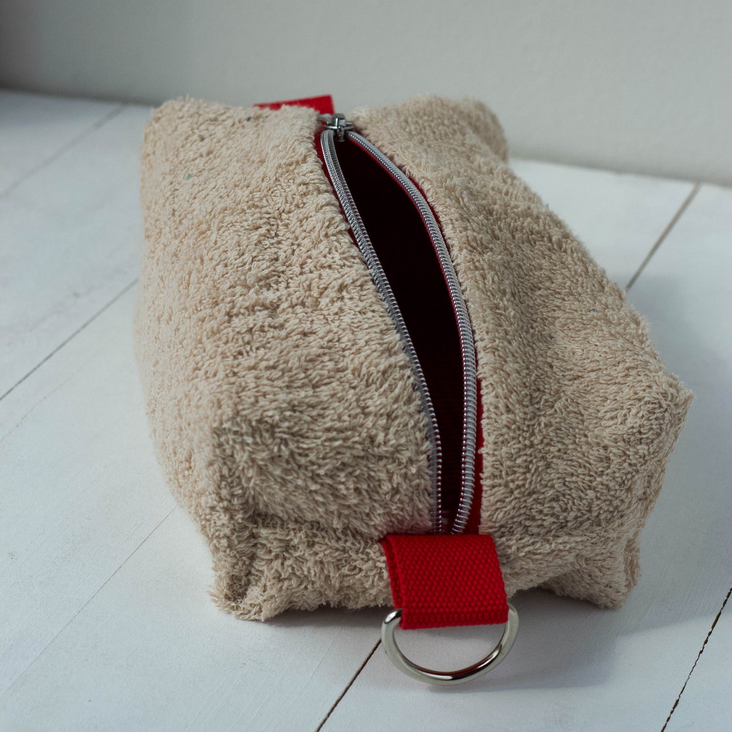 Boxy Bag - Kulturbeutel aus Frottee