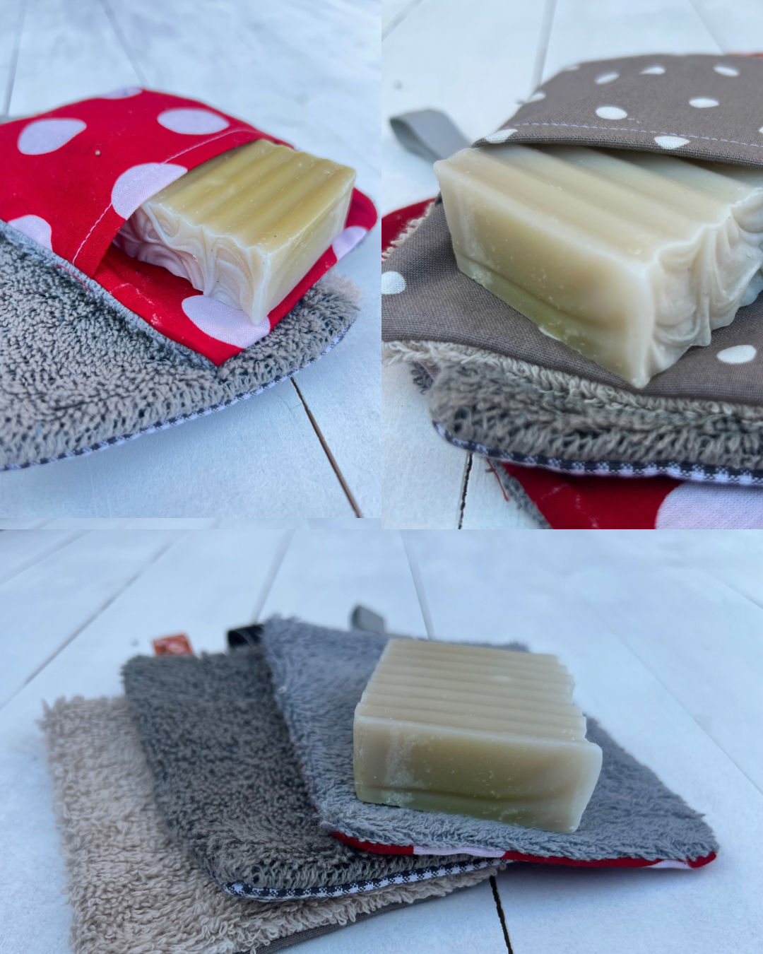 Seifensäckchen aus Frottee